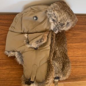 Mad Bomber Trapper Bomber Hat Rabbit Fur Trim, Unisex sz L
